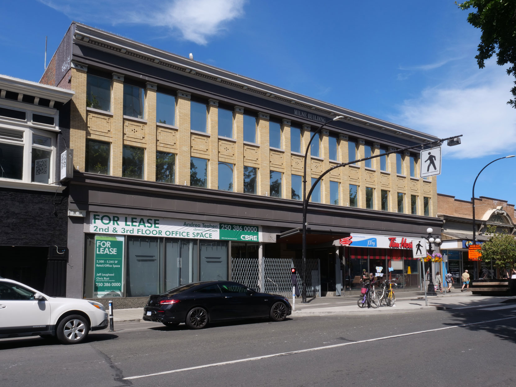 754 Fort Street was built in 191101912 as an investment property by Dr. George Lawson Milne, a member of Victoria-Columbia Lodge No. 1 [photo: Mark Anderson]